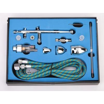 蓝牌116枪式喷笔套装丙烯绘画喷枪喷笔枪高达模型颜料上色喷漆修8