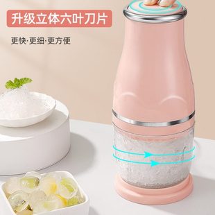 刨冰机电动碎冰机手动摆摊沙冰机冰沙机家用小型雹冰机绵绵冰机器