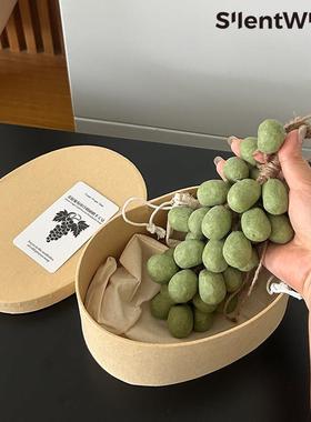 SilentWind青提彷真葡萄手工冷皂挂件留香香薰皂创意家居装饰摆件