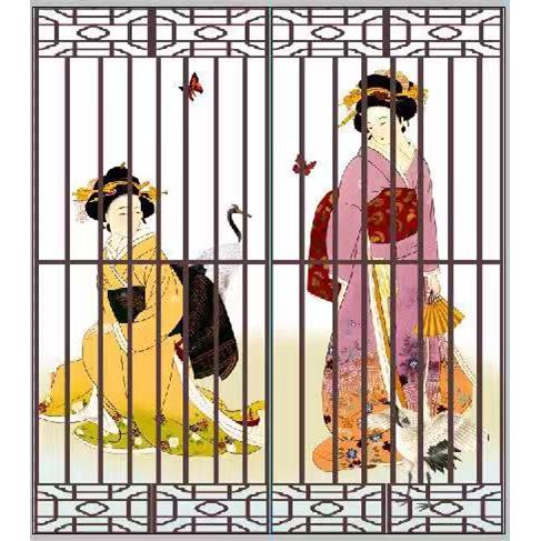 窗纸，推拉门格，门框纸，高品质日式房间，榻榻米，密封纸，日式