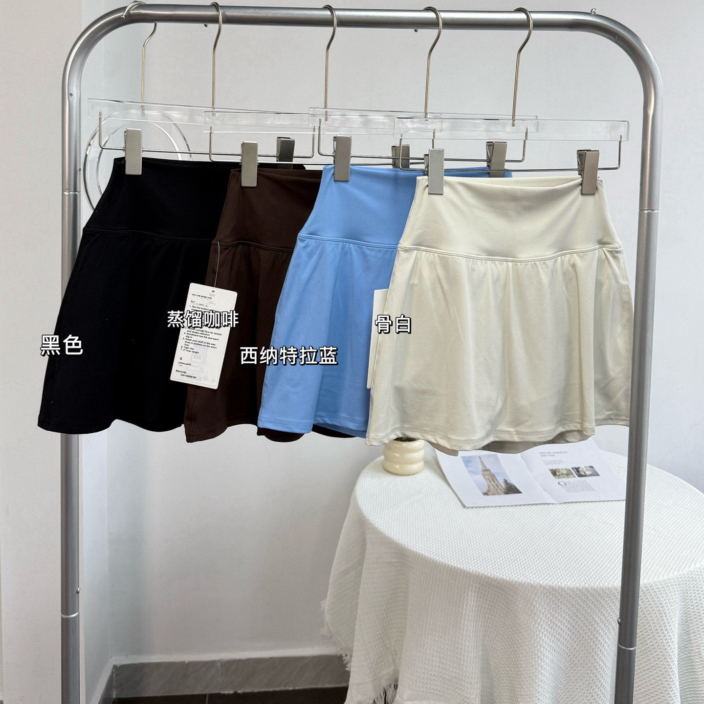 Allgn磨毛裸感运动瑜伽高尔夫短裙网球健身休闲外穿户外A字女高腰,运动服/休闲服装,运动半身裙,淘宝优惠券,粉丝福利购,淘宝优惠卷