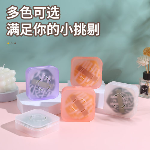 透气粉扑收纳盒气垫粉扑盒子