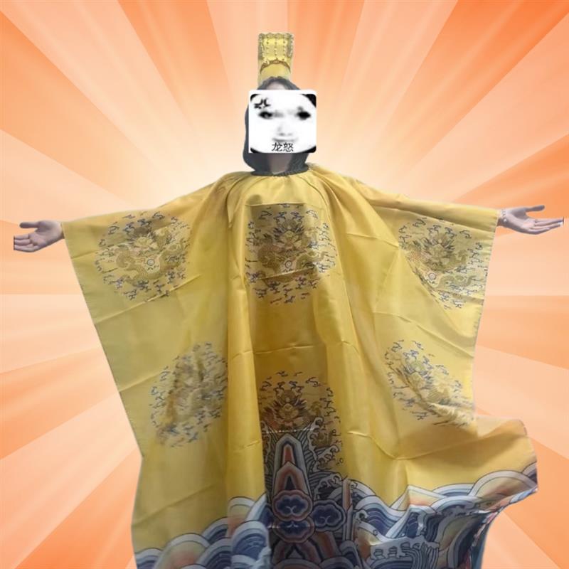 龙图皇帝披风搞笑生日礼物女生闺蜜男生舍友毕业整蛊恶搞奇葩沙雕
