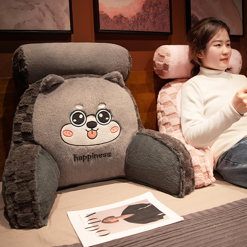 床头靠垫软包靠枕床上大靠背垫抱枕女生睡觉沙发宿舍看书护腰枕头