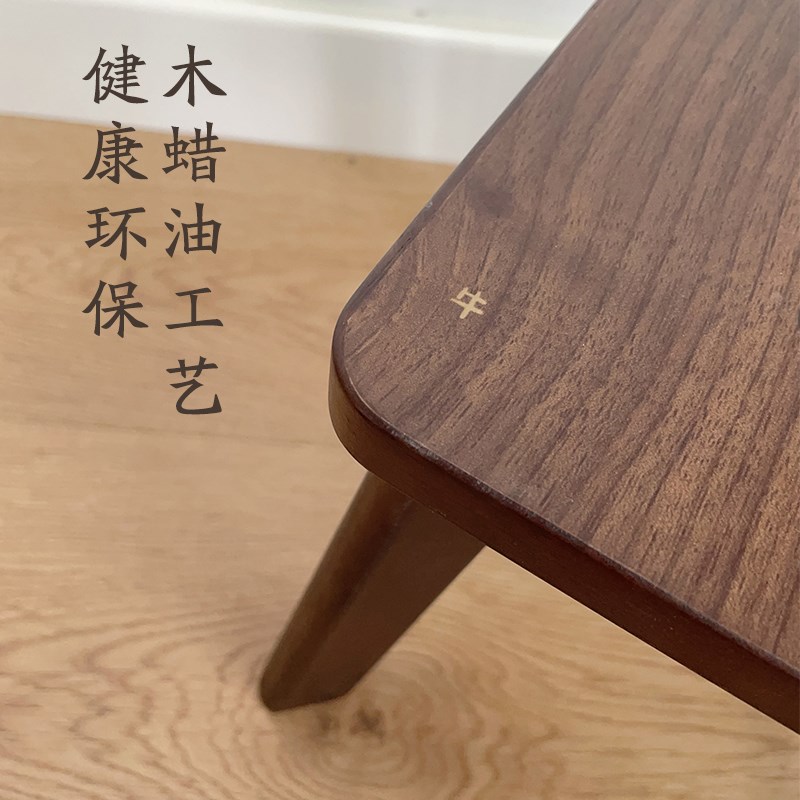 十二生肖桃色实木小 家用小方凳 儿童凳 宝宝凳 加印章