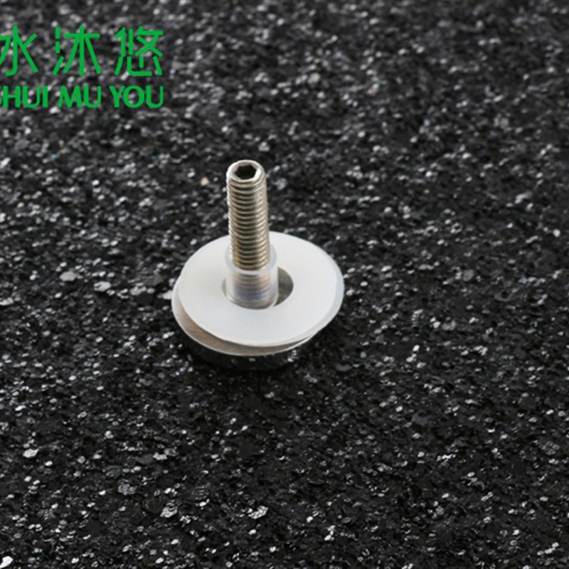 水沐悠0不锈钢淋浴房固定玻璃 拉手螺丝盖G01