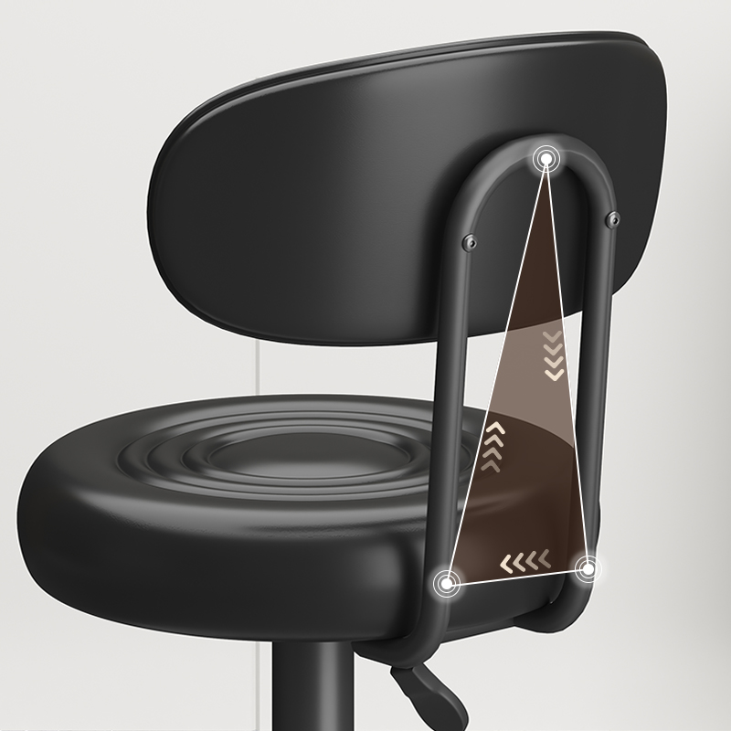 吧台椅升降酒吧椅子现代高脚凳靠背高前台吧椅收银台吧凳