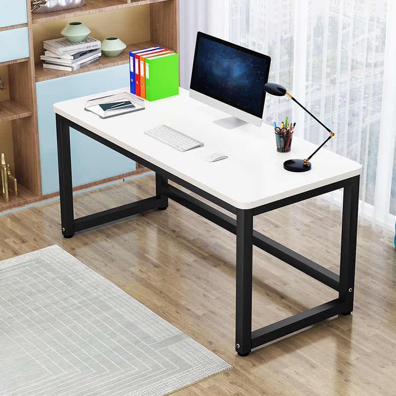 加固电脑桌台式桌家用加长现代经济型人办公书桌卧室学习桌
