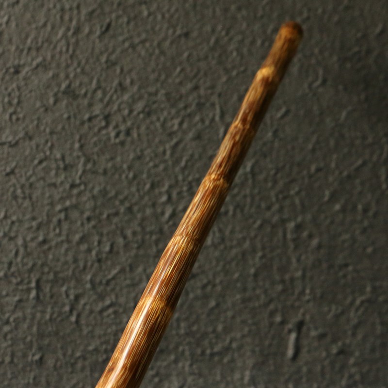 精品手工精磨纯手工精磨天然竹手棍手把件竹雕把玩竹手杖教鞭