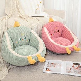 儿童懒人小沙发幼儿园宝宝房间阅读区读书看书椅子卡通厚座椅