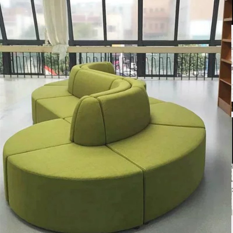 异形沙发弧形沙发洽谈区沙发等候区沙发接待区沙发医院大厅沙发