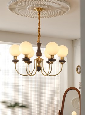 法式中古客厅卧室吊灯复古高级灯创意艺术intge灯具