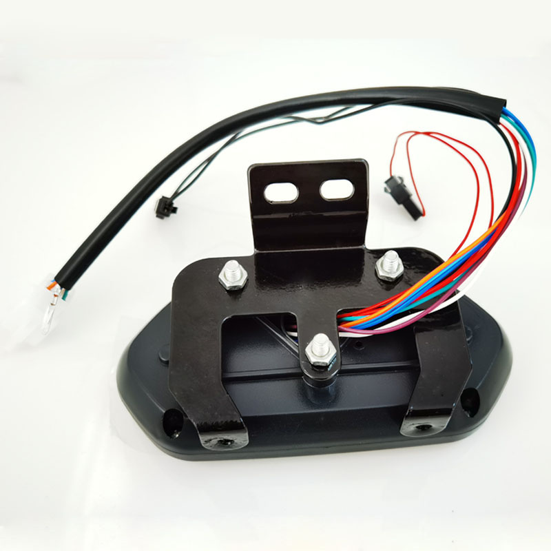 大金牛液晶仪表盘总成0V72V码表电量电压显示器小龟电动车智能表