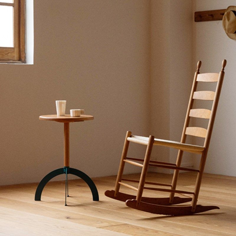 夏克式边几 樱桃木实木客厅现代茶几