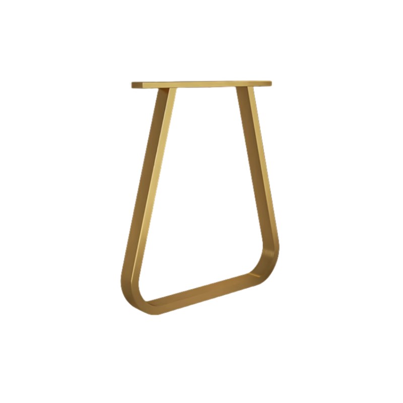 定制不绣钢桌腿支架书桌脚岛台支撑架吧台腿单边支撑脚餐桌金属腿