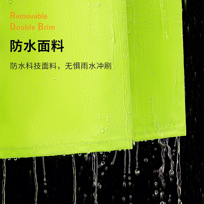 反光连体雨衣长款全身防暴雨保安物业劳保施工站岗男女防护服雨披