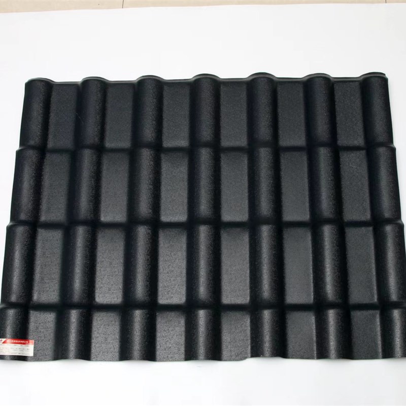合成树脂瓦片屋顶建筑用彩钢瓦加厚屋面瓦配件仿古琉璃瓦