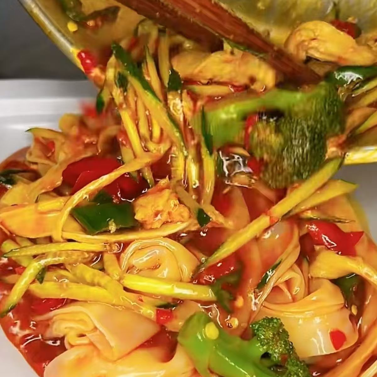 马华魏家陕西凉皮即食凉皮