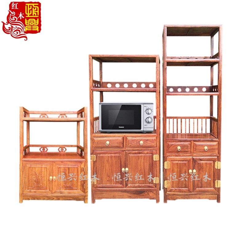 刺猬紫檀茶水柜花梨木餐边柜书架实木微波炉柜边厨柜酒柜厅柜