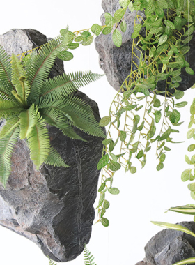 仿真石头悬浮泡沫石头假石头道具材质室内造景创意装饰