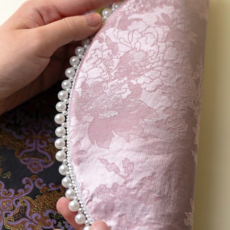 束刻 织锦宝相端珍珠边干泡席隔热防水茶几桌布桌垫茶垫,居家布艺,茶席,淘宝优惠券,粉丝福利购,淘宝优惠卷