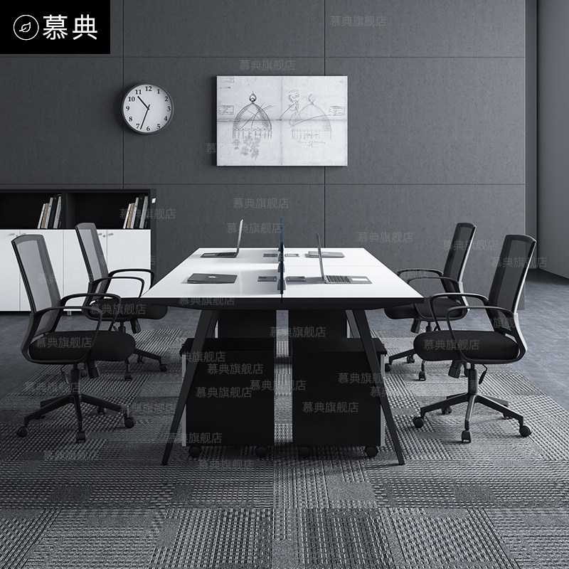 慕典办公家具屏风职员办公桌人位人位现代员工位卡座