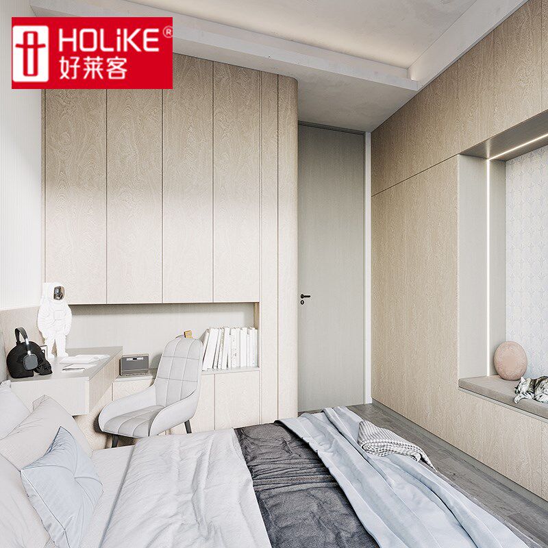 好莱客走入式衣柜定制 全屋定制衣帽间超高移门柜子家具家装定做