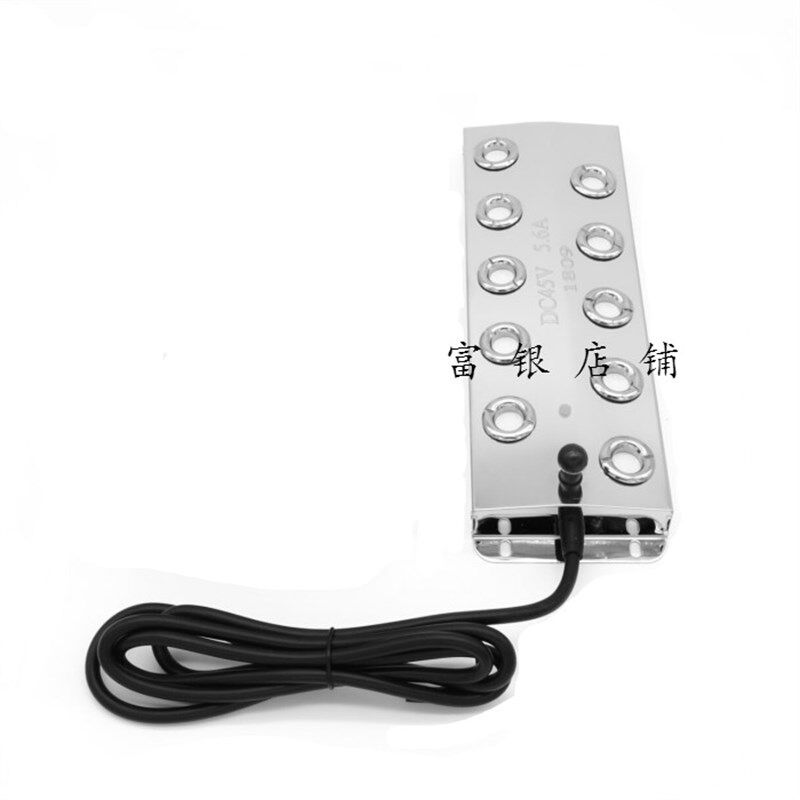 十头雾化头工业加湿假山水池喷雾造雾器景观加湿超声波雾化器