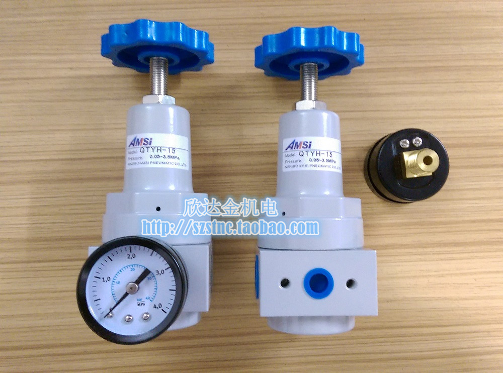 QTYH-15高压调压QTYH-08气动调节MI 0.05-.5MP吹瓶注塑机