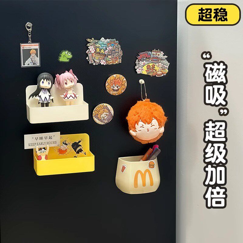 磁吸照片墙磁吸板白板小黑板墙饰上墙留言板拍立得软磁力墙壁家庭