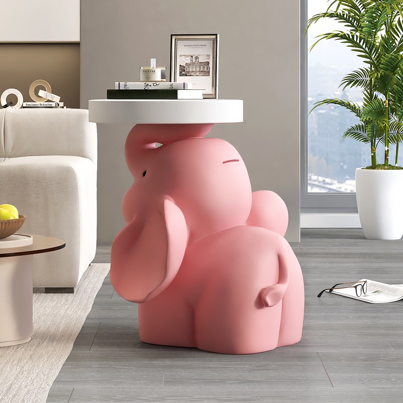 奶油风小猪客厅落地摆件存钱罐装饰品沙发边几床头乔迁新居礼品