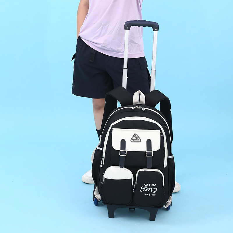 拉杆书包小学生男女生一二三年级到六年级儿童大容量防水可爱护脊