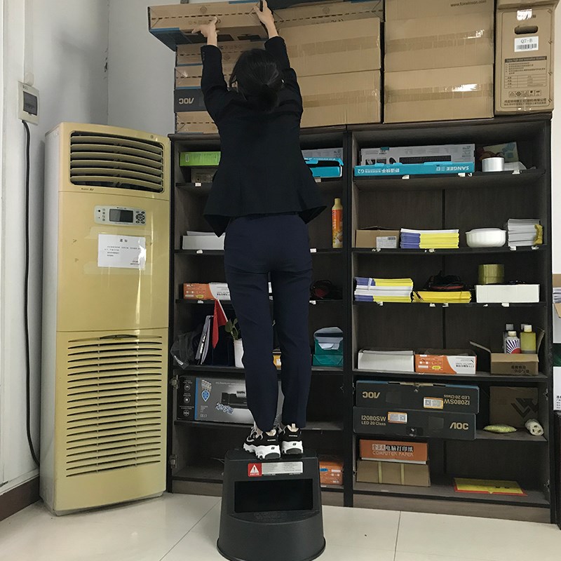 白云超宝B-099D商用肯德基员工用腌制凳子加厚塑料凳清洁二步梯