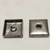 方管内塞螺母内丝牙铁管内焊接固定内置连接件内置螺母五金