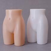 女臀模少女内衣臀模底裤 台 假臀半身模特道具塑料腰灯光女裤