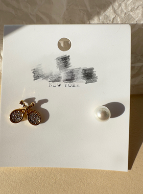 外贸出口单 球拍项链 耳钉 项链首饰 饰品