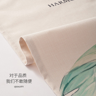 围炉煮茶四片小帘子小院门头招牌挂布民宿门口布艺短帘定制文字