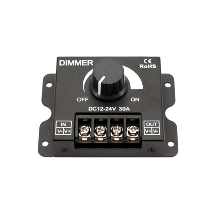 led旋钮调光器伏2软硬灯条明暗控制调节软膜灯箱广告招牌模块