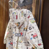 新款 卡通速干透气儿童雨衣男女幼儿园防水雨披书包位