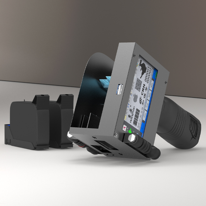 皇原HY-S0/5CM双喷头手持打生产日期大字体智能小型全自动大字符