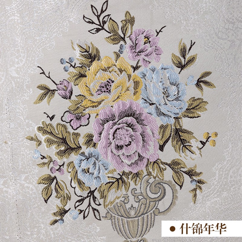 田园花卉面料】沙发垫外布料飘窗垫窗台垫面料定制