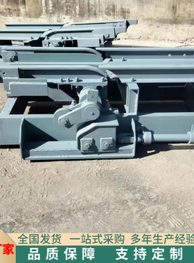 中铠生产矿用液压摇台  罐笼搭接摇台装置  YWC型矿用稳罐摇台