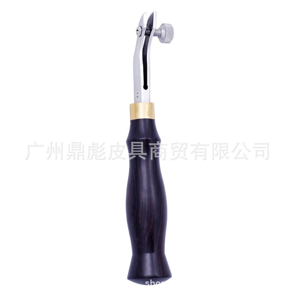 可调节檀木边线器 间距压边 皮革边线器压边器划线器 檀木边线器