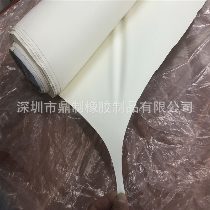白色高弹乳胶片卷材多用途