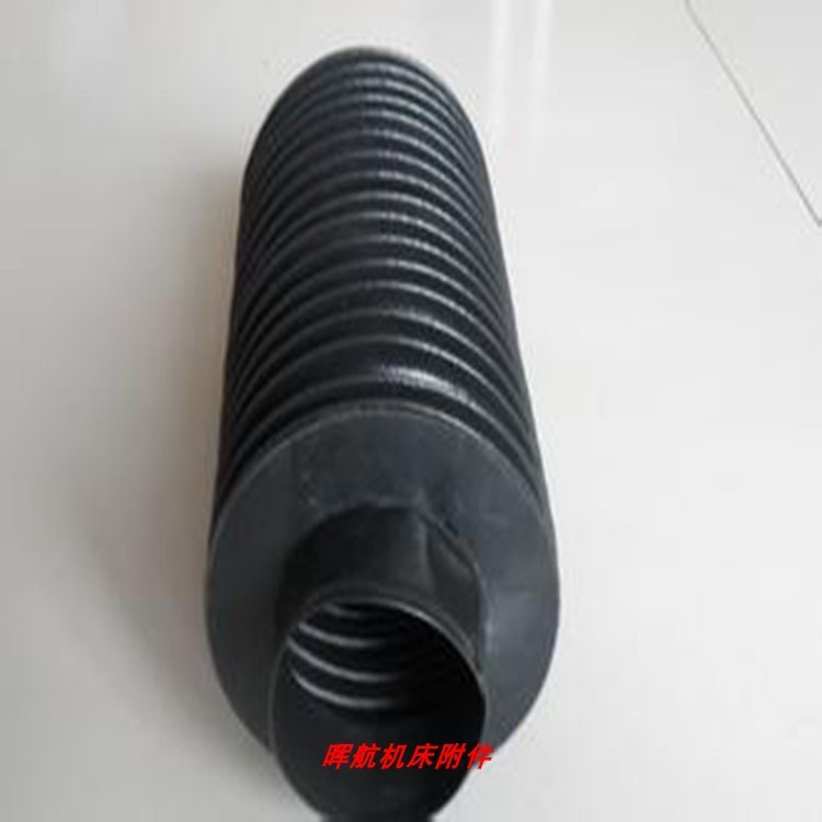 液压油缸活塞杆防护罩防尘水油三防布丝杠保护套圆形风琴防尘罩
