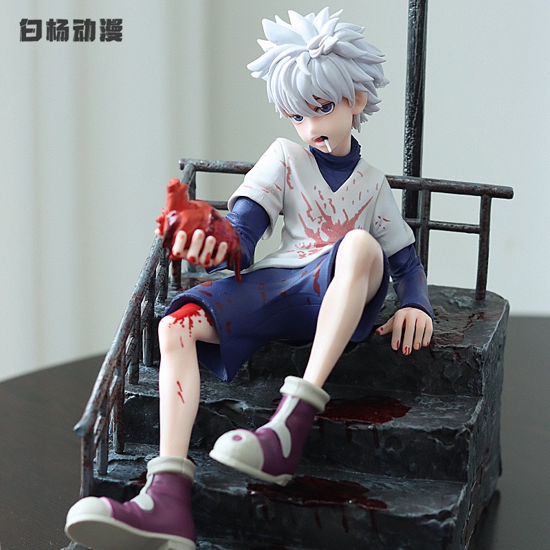 全职猎人小杰西索奇犽手办揍敌客动漫周边模型摆件人偶雕像礼物