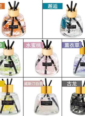 ZUOHE左赫车载香薰室内持久淡香座式车内饰品香氛女无火香薰120ml