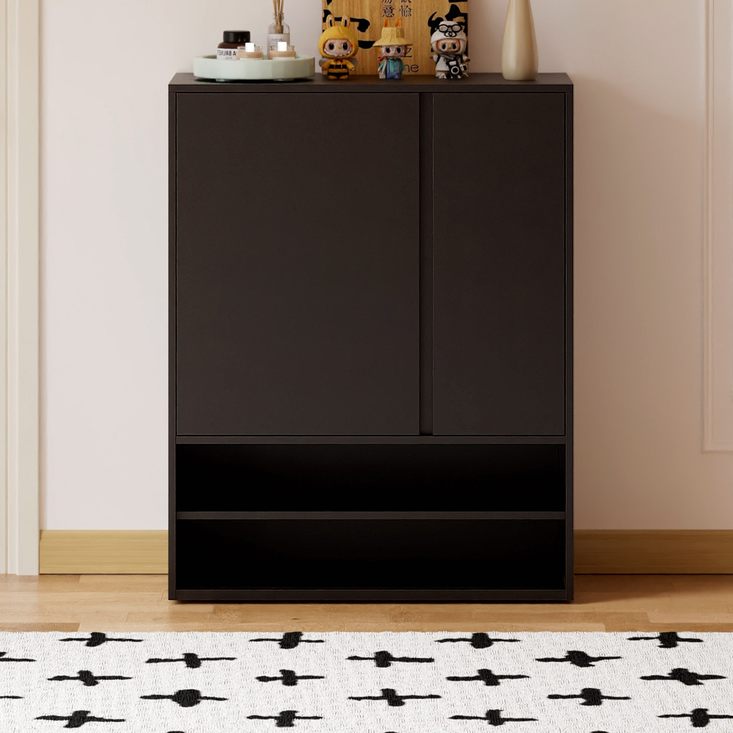 空云家用门口鞋柜钢制玄关收纳一体靠墙鞋柜走廊大容量鞋子收纳柜,住宅家具,鞋柜,淘宝优惠券,粉丝福利购,淘宝优惠卷