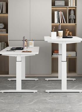 W6动升降桌支架智能办公摇电电脑可调家节台式站立手F76SM796式餐