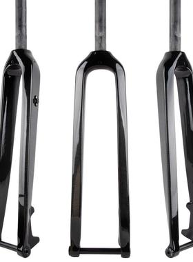 全碳维26寸/275地/2BDY纤9er山车前叉硬叉直管椎.管自行车车叉配